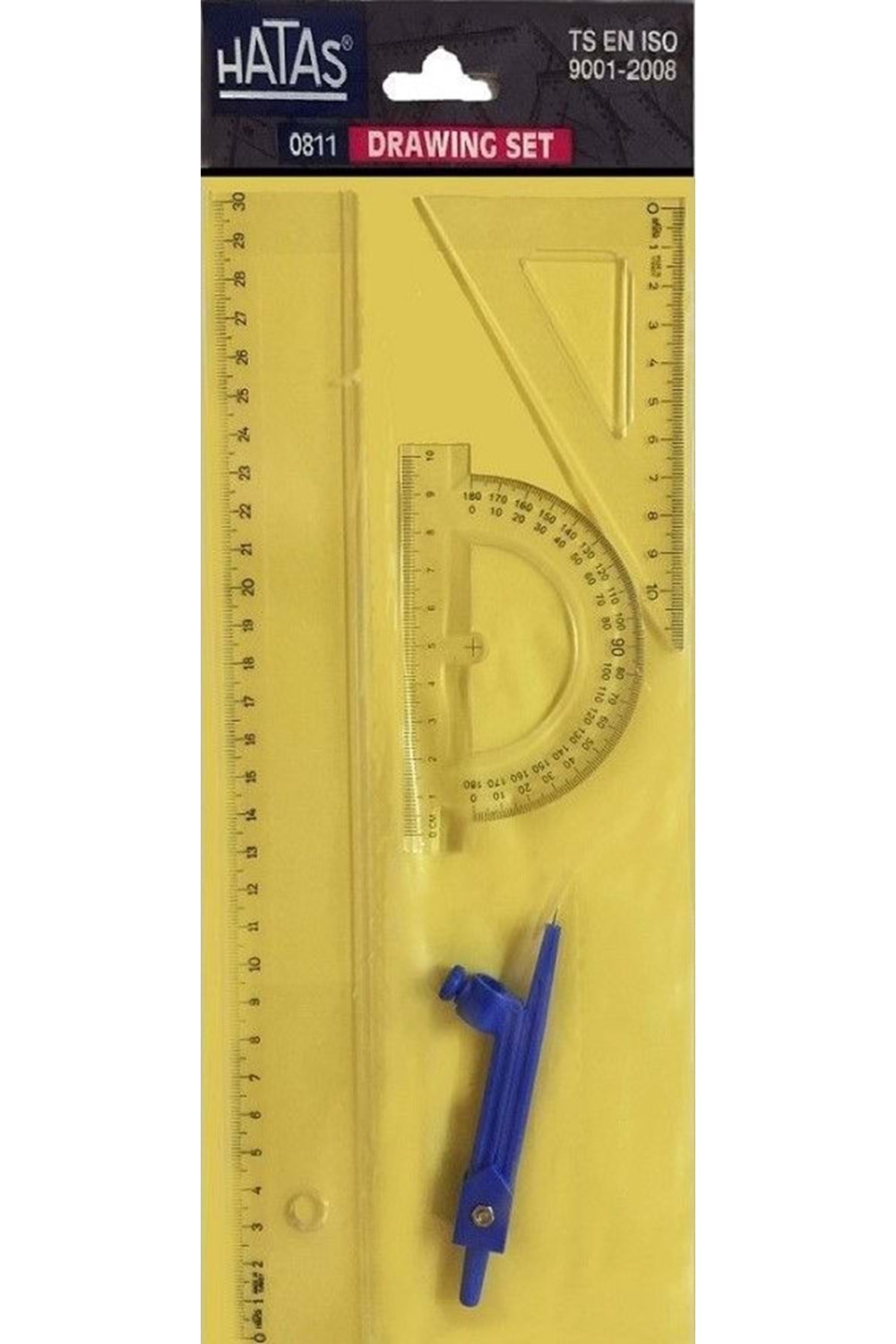 HATAS PERGELLİ ÇİZİM TAKIMI 30 CM.EKO