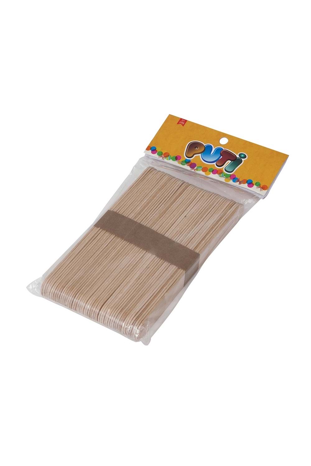 PUTİ AHŞAP KÜÇÜK DİL ÇUBUĞU NATURAL BÜYÜK