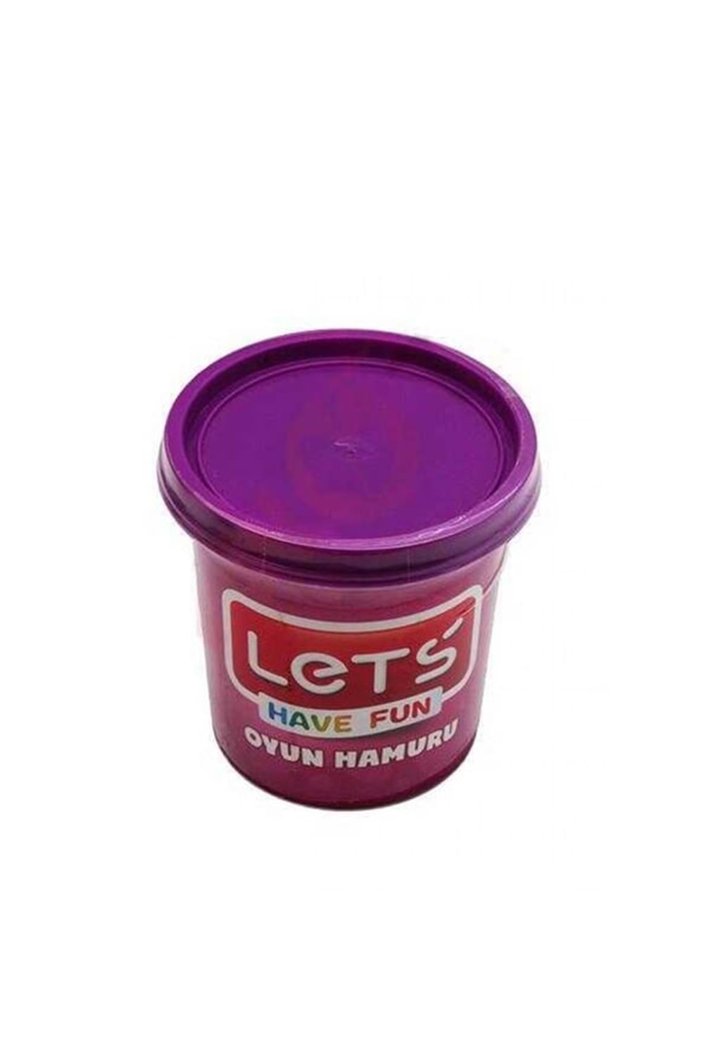 LETS OYUN HAMURU TEKLİ 115 GR.MOR