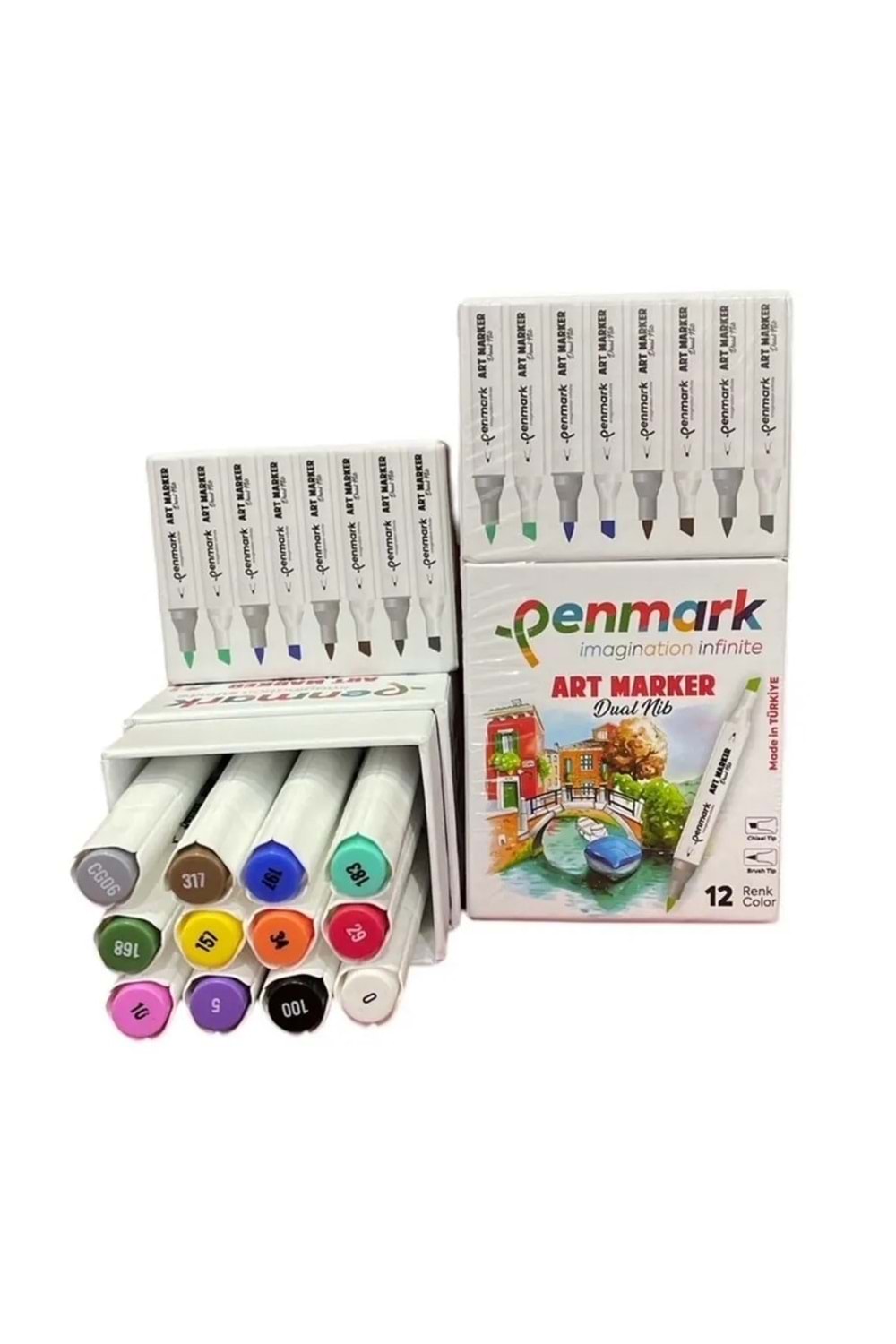 PENMARK MARKER TOUCH KALEM 12 Lİ