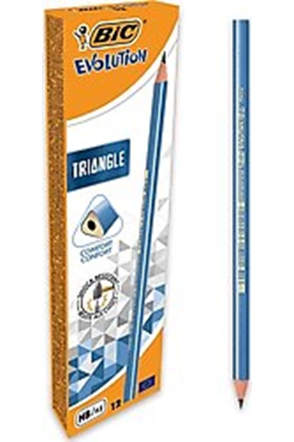 BİC KURŞUN KALEM 12 Lİ PK.ÜÇGEN ECOLUTİONS
