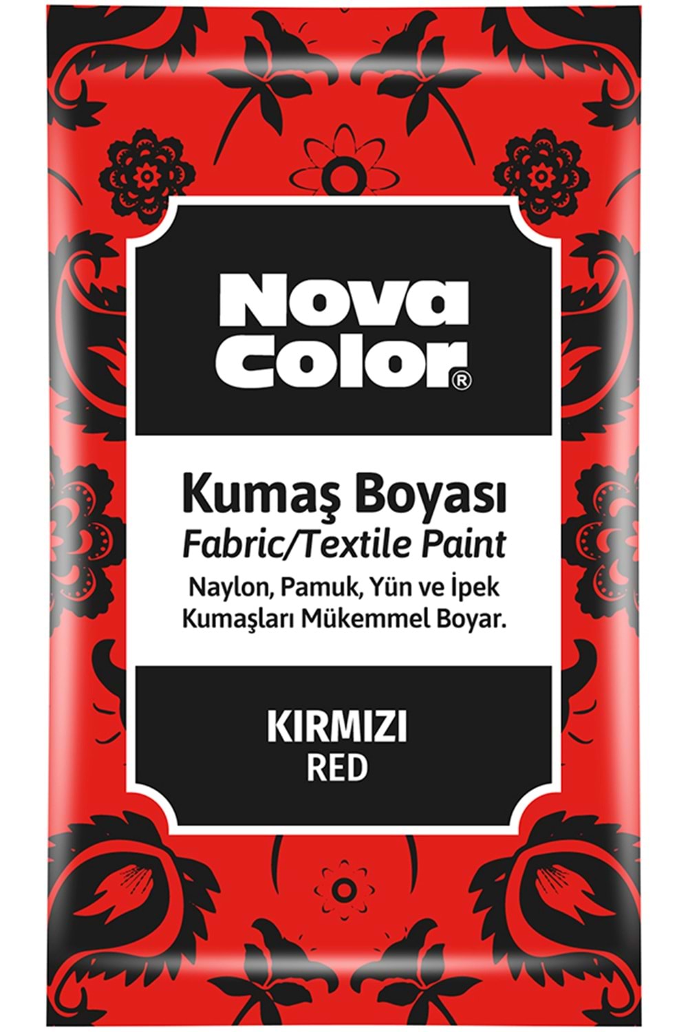NOVA COLOR KUMAS BOYASI TOZ KIRMIZI 12 GR