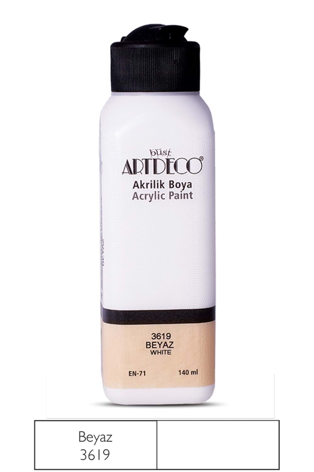 ARTDECO AKRİLİK BOYA BEYAZ 140 ML.70R-3619