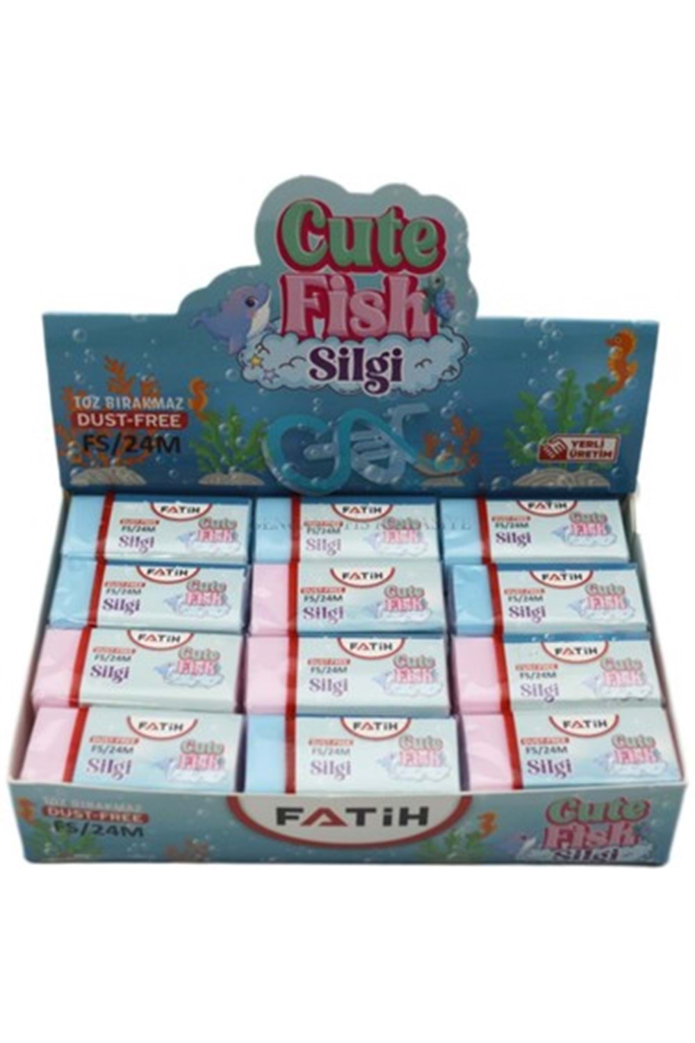 FATİH SİLGİ 24 LÜ CUTE FİSH FS/24M 37084