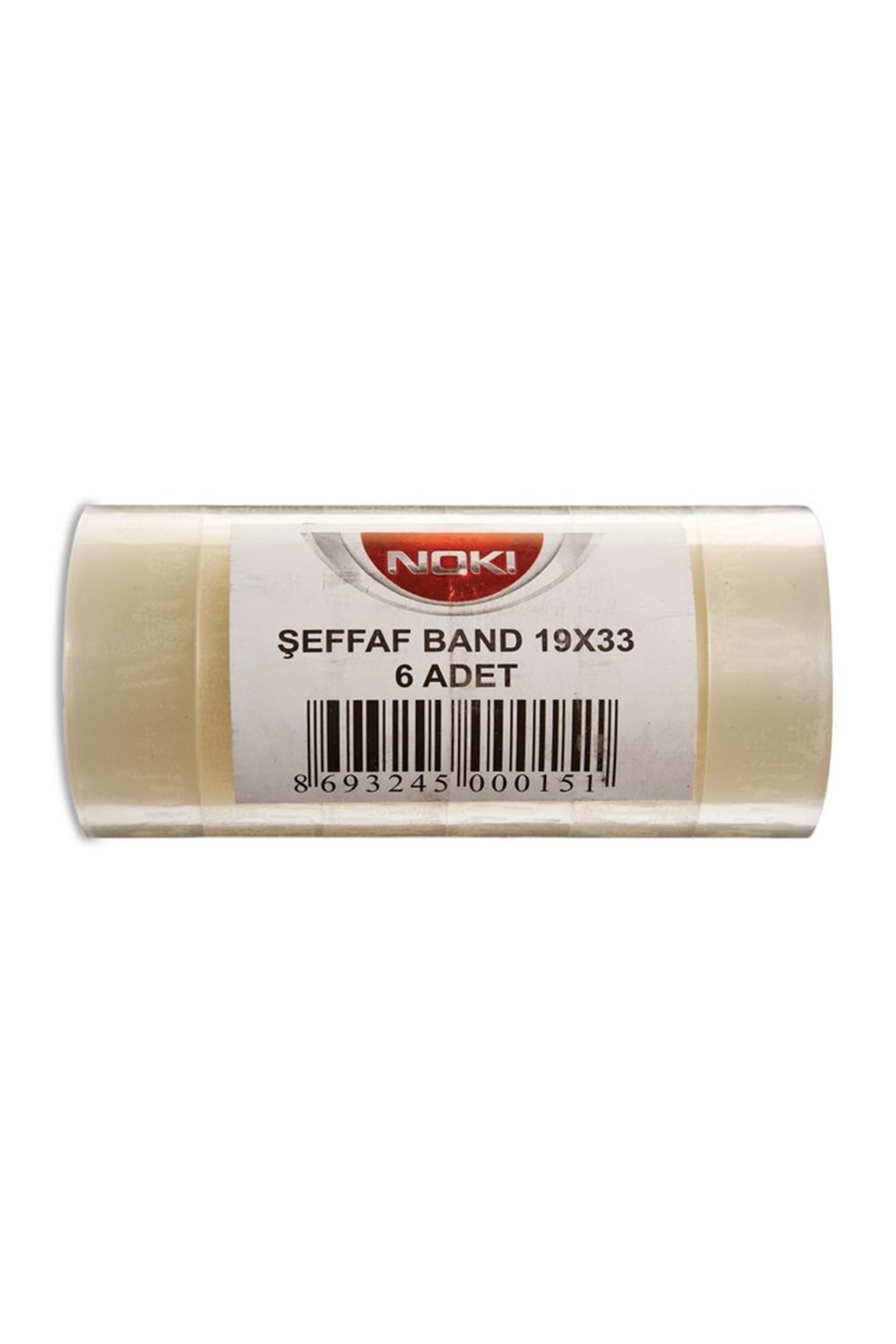 NOKİ ŞEFFAF BANT 19*33 MT.6 LI KOD:19336