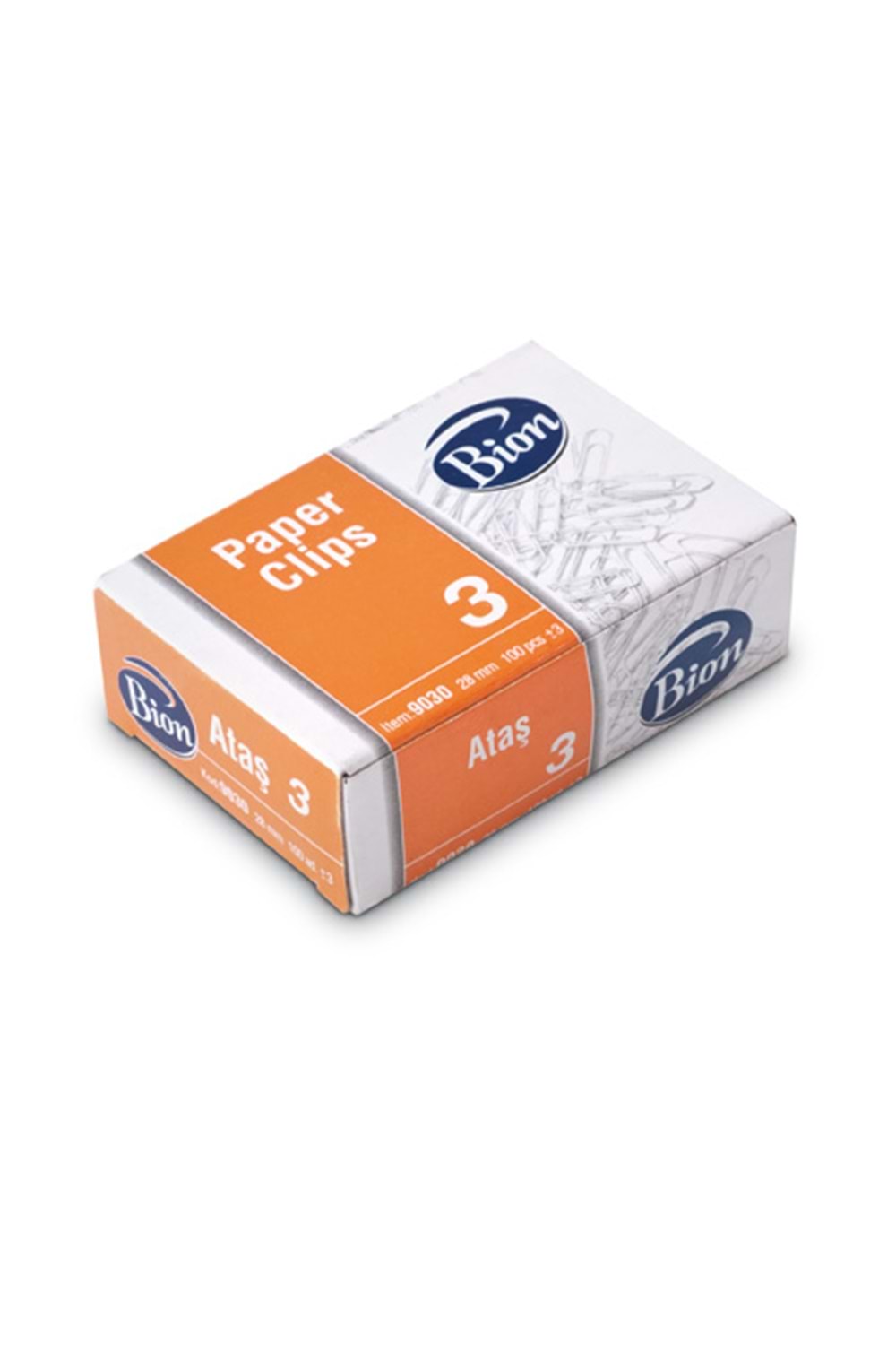 BİON ATAŞ NO:3 NİKEL 100 LÜ PK.KOD:8030