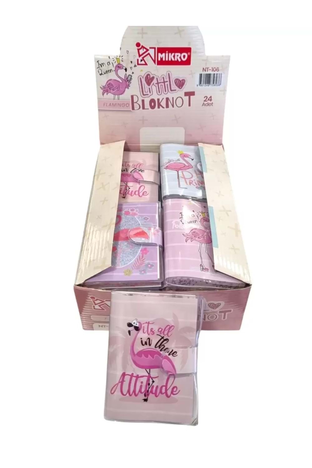 MİKRO NOT DEFTERİ A7 CIRTLI 24 LÜ MAGIC UNICORN NT-105