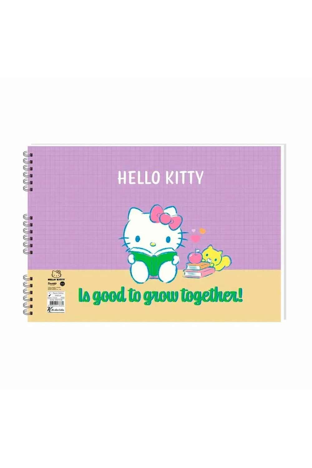 KESKİN RESİM DEFTERİ 25*35 CM.15 YP.SPİR.HELLO KİTTY 300215-08