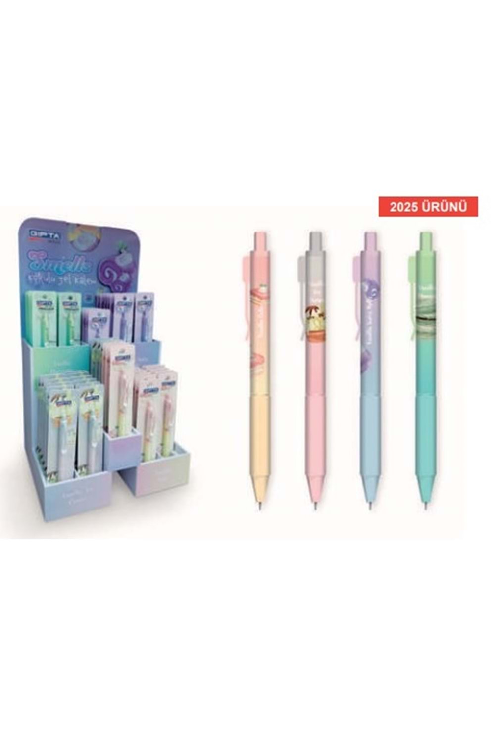 GIPTA JEL KALEM KOKULU SMELLS 05 MM. 96 LI STAND F1476