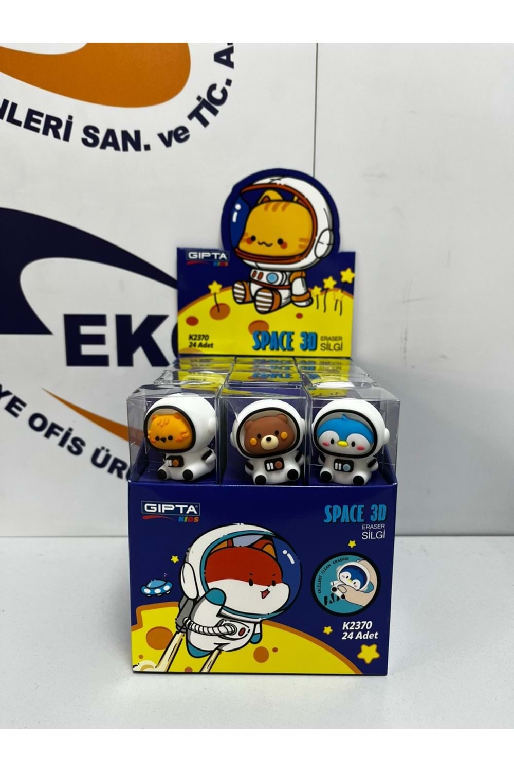GIPTA SİLGİ SPACE 3D 24 LÜ K2370