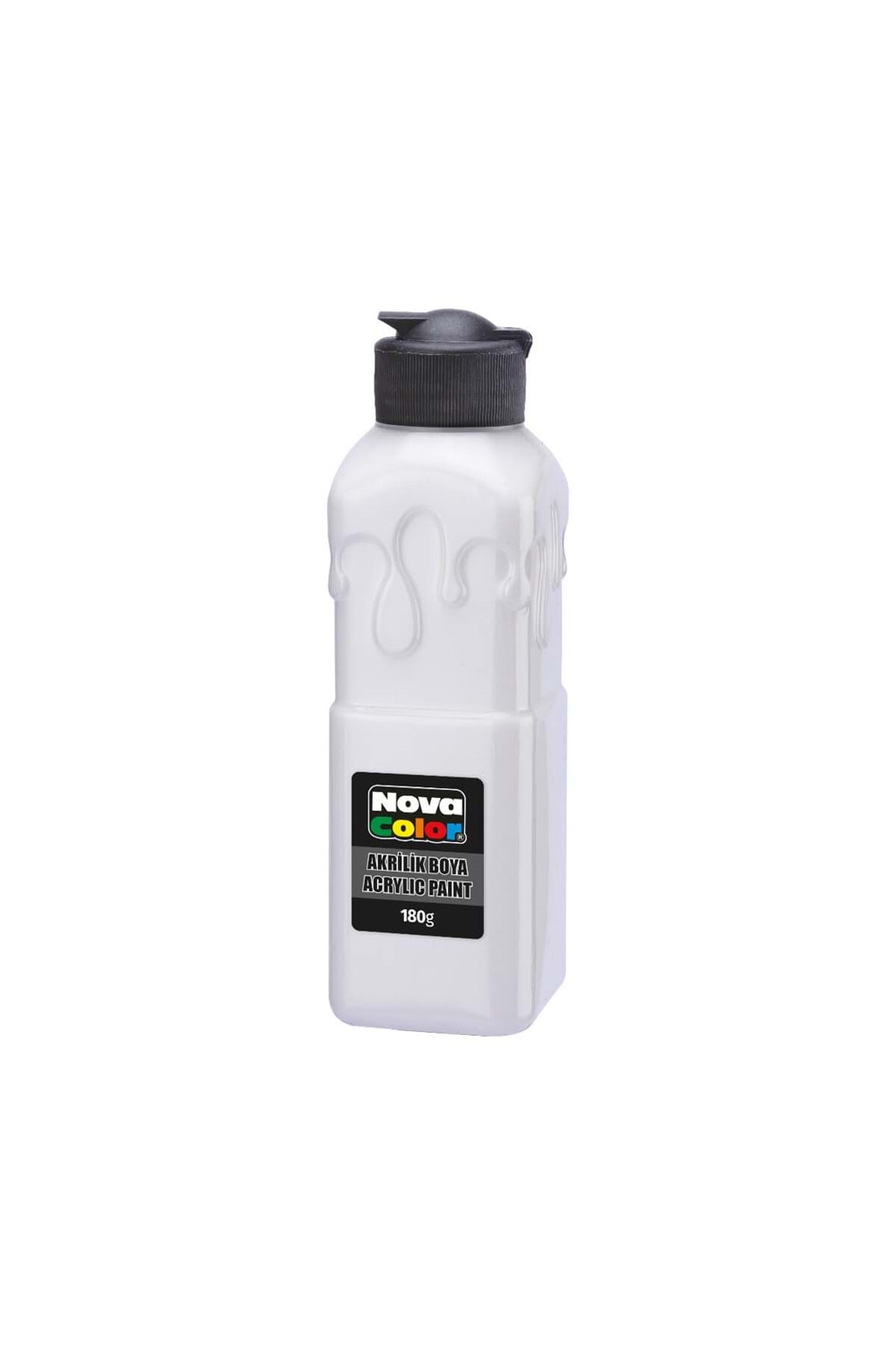 NOVA COLOR AKRİLİK BOYA 180 GR.BEYAZ NC-1005
