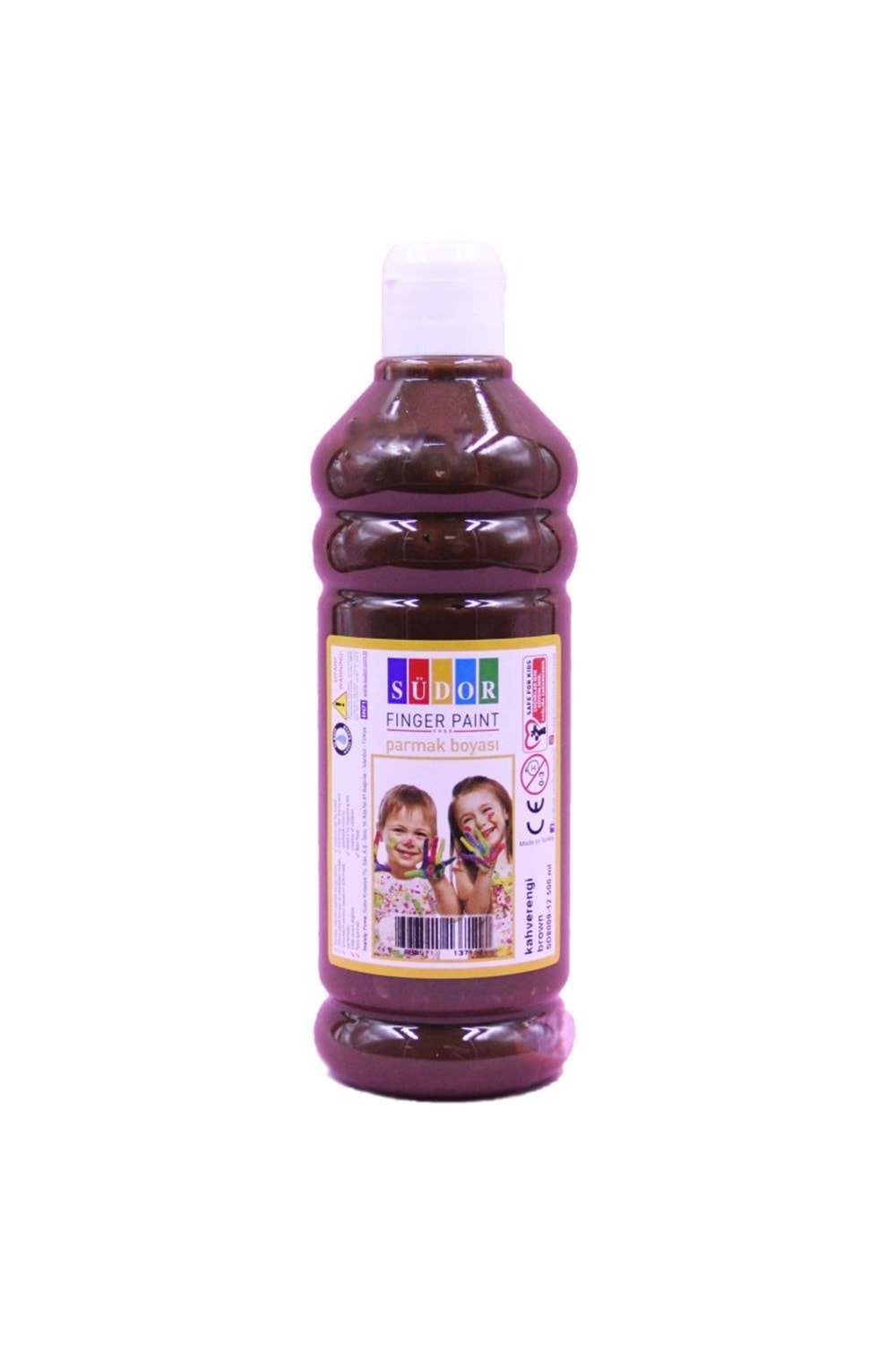 SÜDOR PARMAK BOYASI 500 ML.KAHVERENGİ