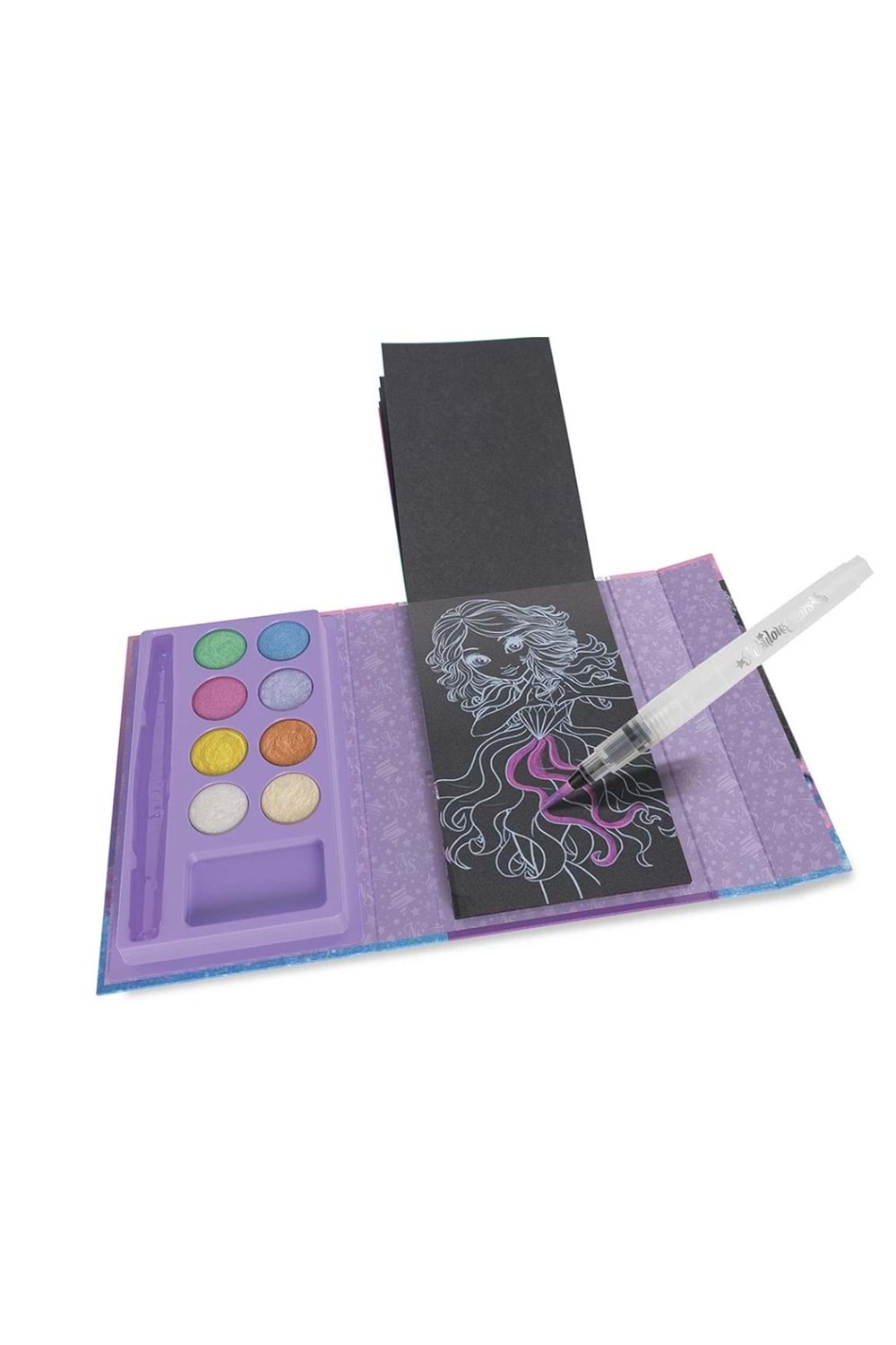 TAROS NEBULOUS STARS WATERCOLOR TO GO BLACK 8 Lİ 11423