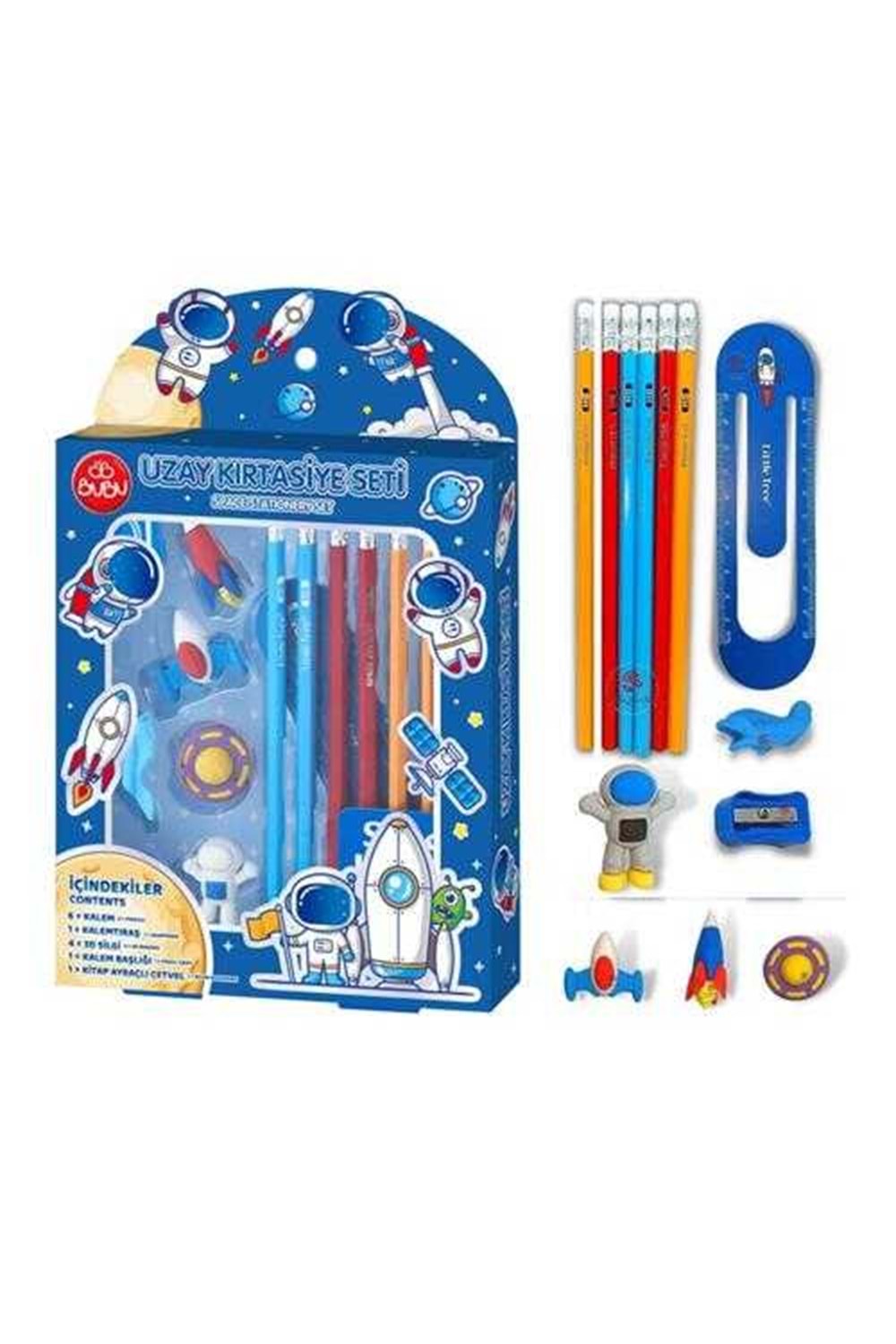 BUBU UZAY ZAMANI KIRTASİYE SETİ