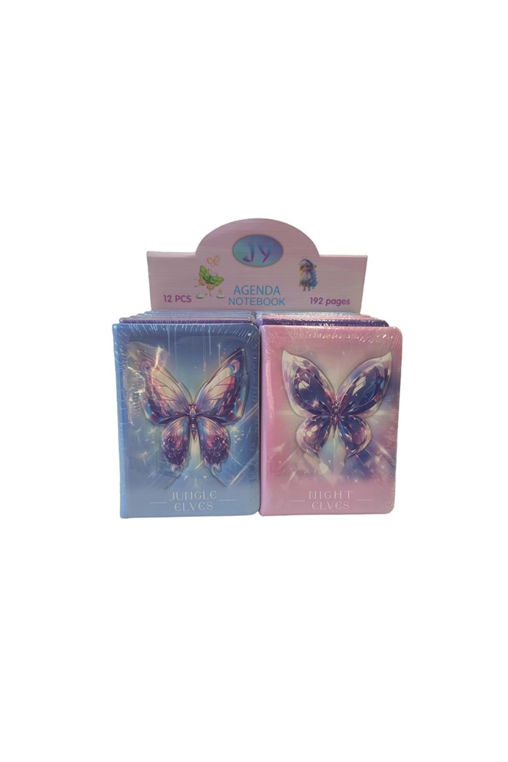 AGENDA PUFFY DEFTER KELEBEK 12 Lİ PK.3762-16 CDF-179