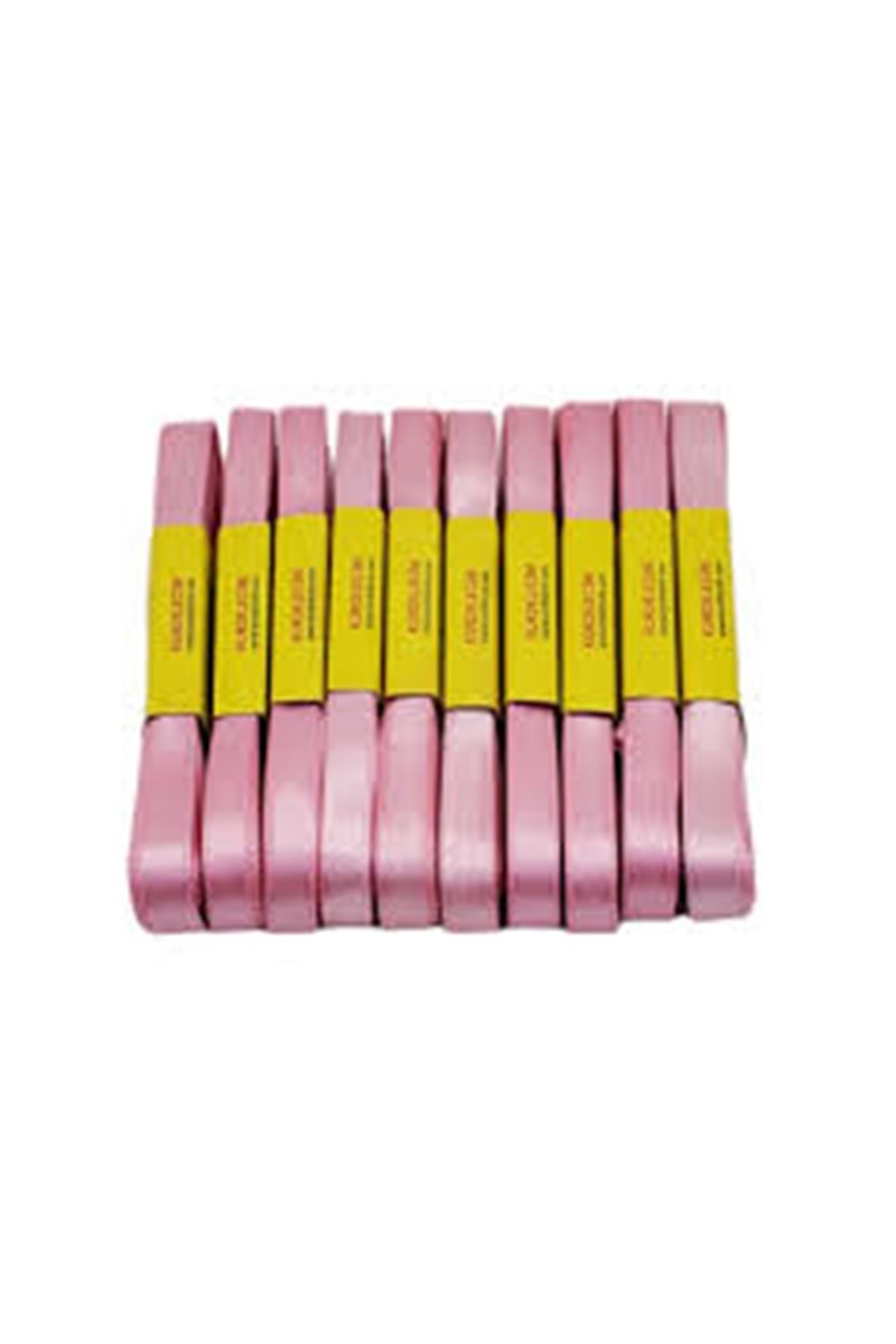 KURDELECİM PEMBE KURDELE 1 CM.*10MT. 10 LU PK.