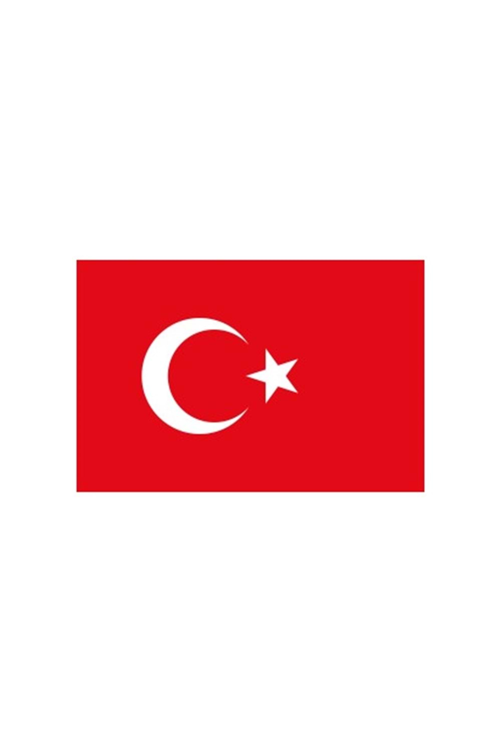 BUKET TÜRK BAYRAĞI 70*105 CM. ALPAKA BKT-106