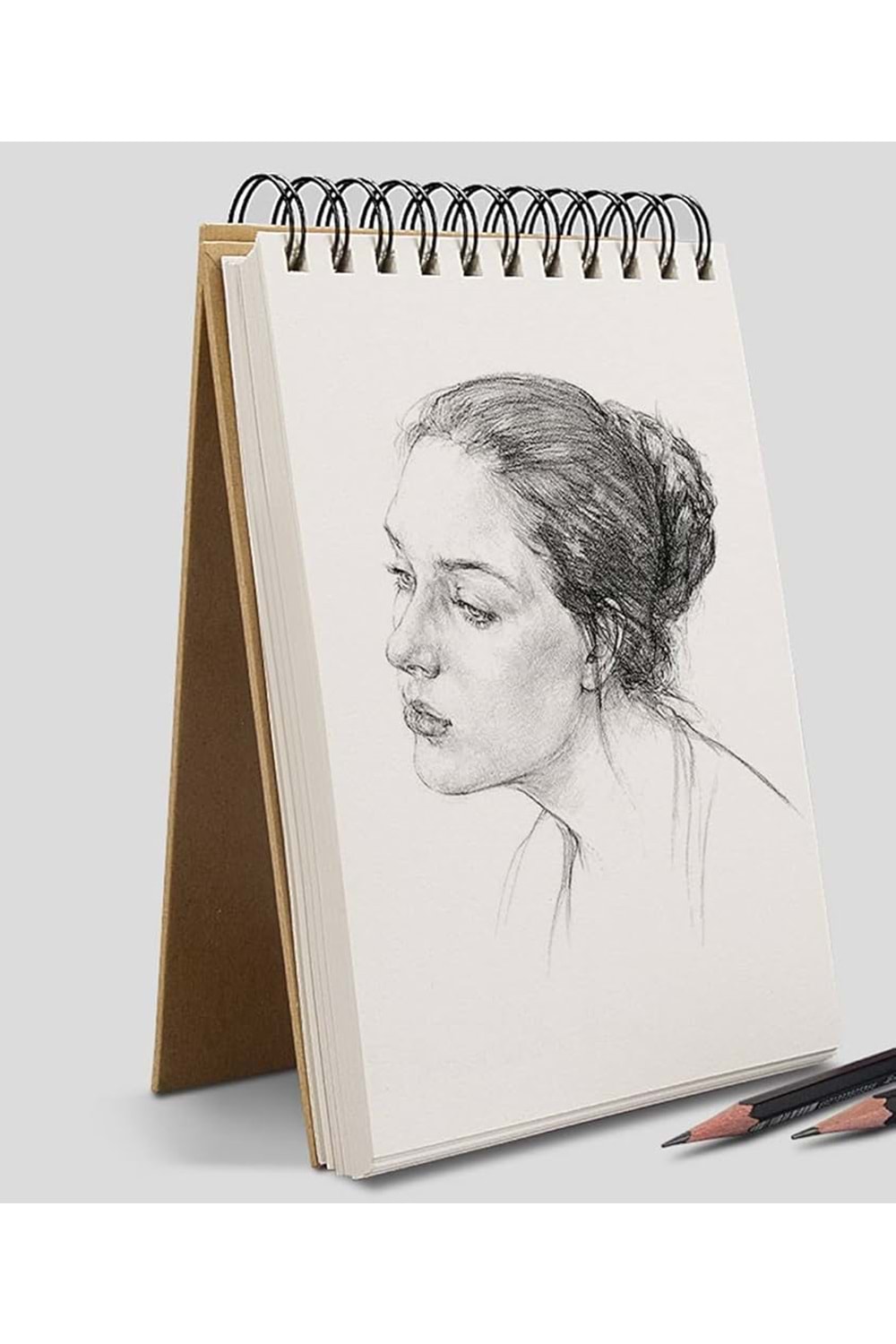 CHIISEN ESKİZ DEFTERİ A4 SPİRALLİ 160 GR.35 SAYFA