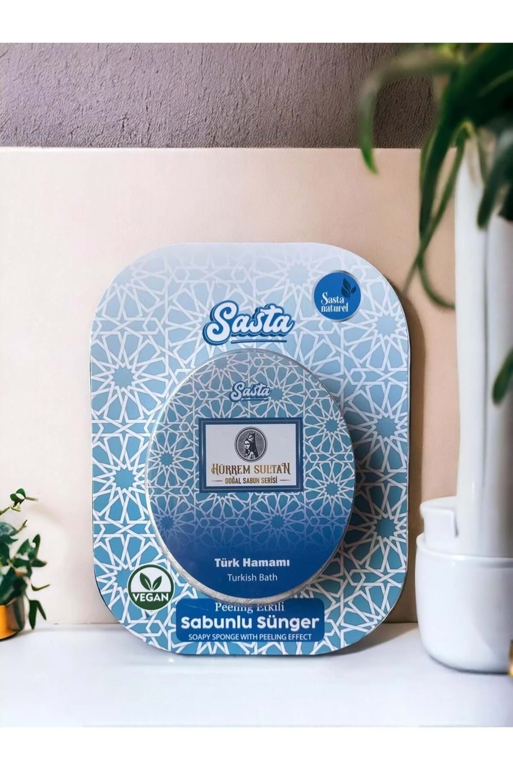 SASTA DOĞAL SÜNGERLİ SABUN TÜRK HAMAMI 130 GR.