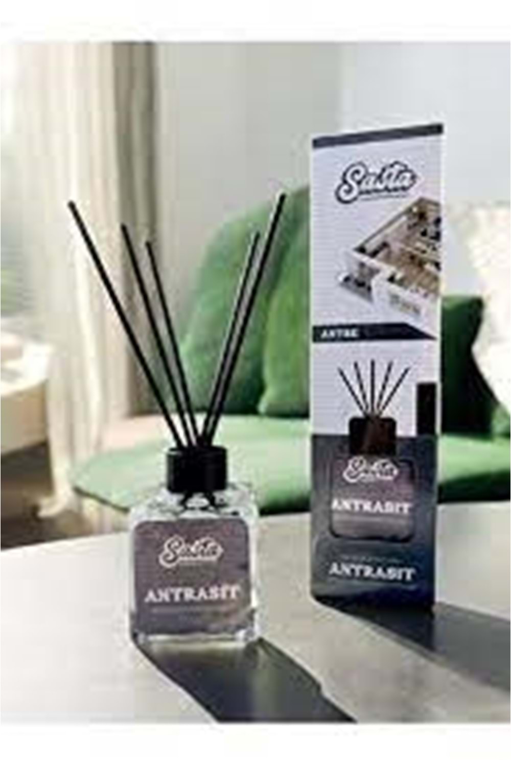 SASTA BAMBU EV KOKULARI ANTRE-ANTRASIT 100 ML.