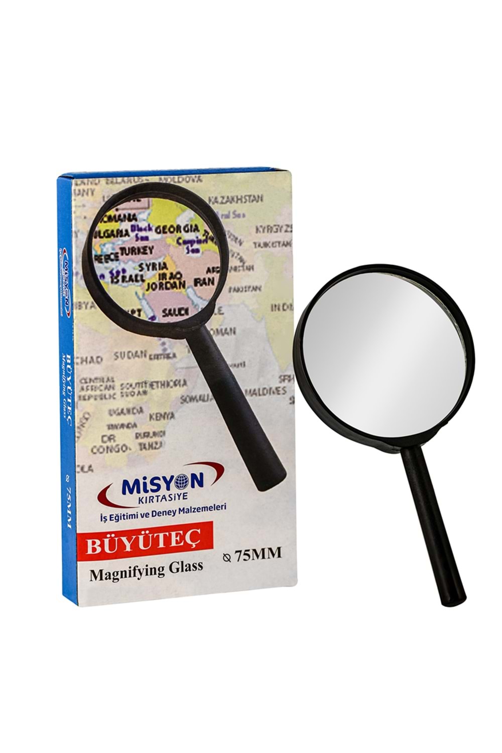 MİSYON PLASTİK BÜYÜTEÇ 75 MM.