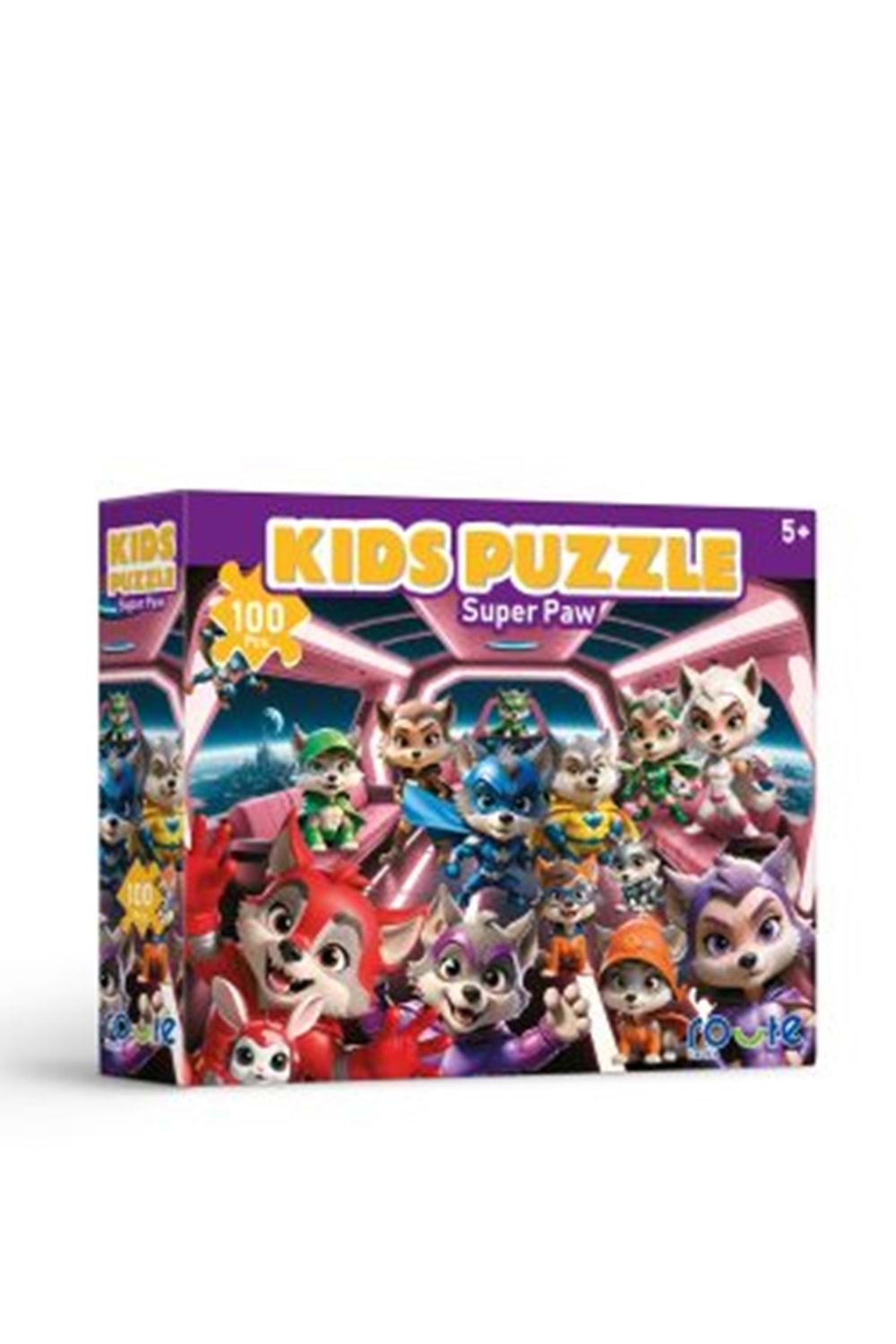JOKER PUZZLE 100 LÜ 34*48 CM.SUPER PAW