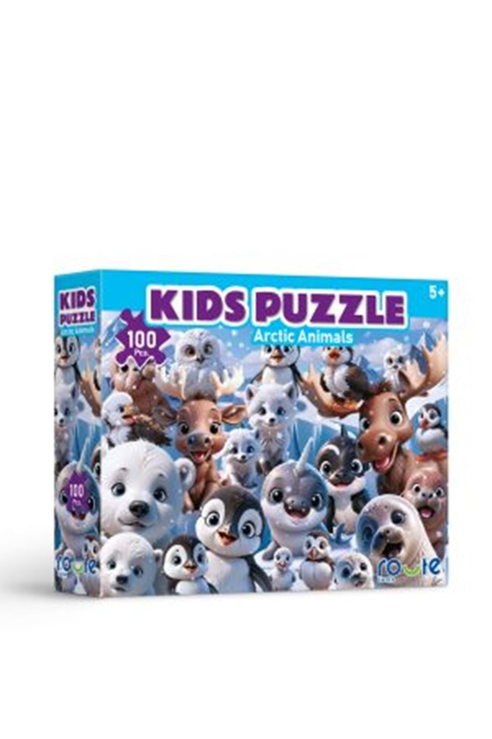 JOKER PUZZLE 100 LÜ 34*48 CM.ARCTİC ANİMALS