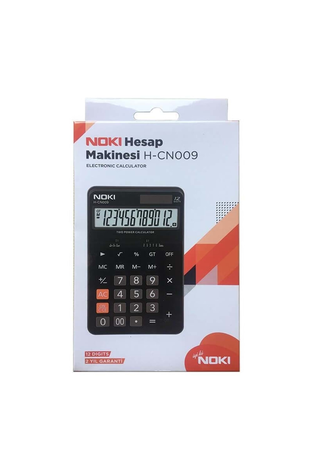 NOKİ HESAP MAKİNESİ SİYAH H-CN009