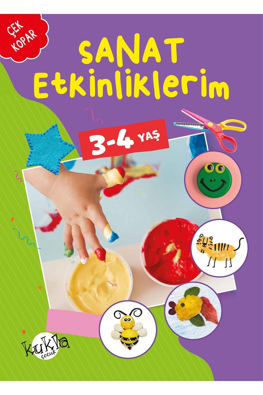 KUKLA SANAT ETKİNLİKLERİM 3-4 YAŞ