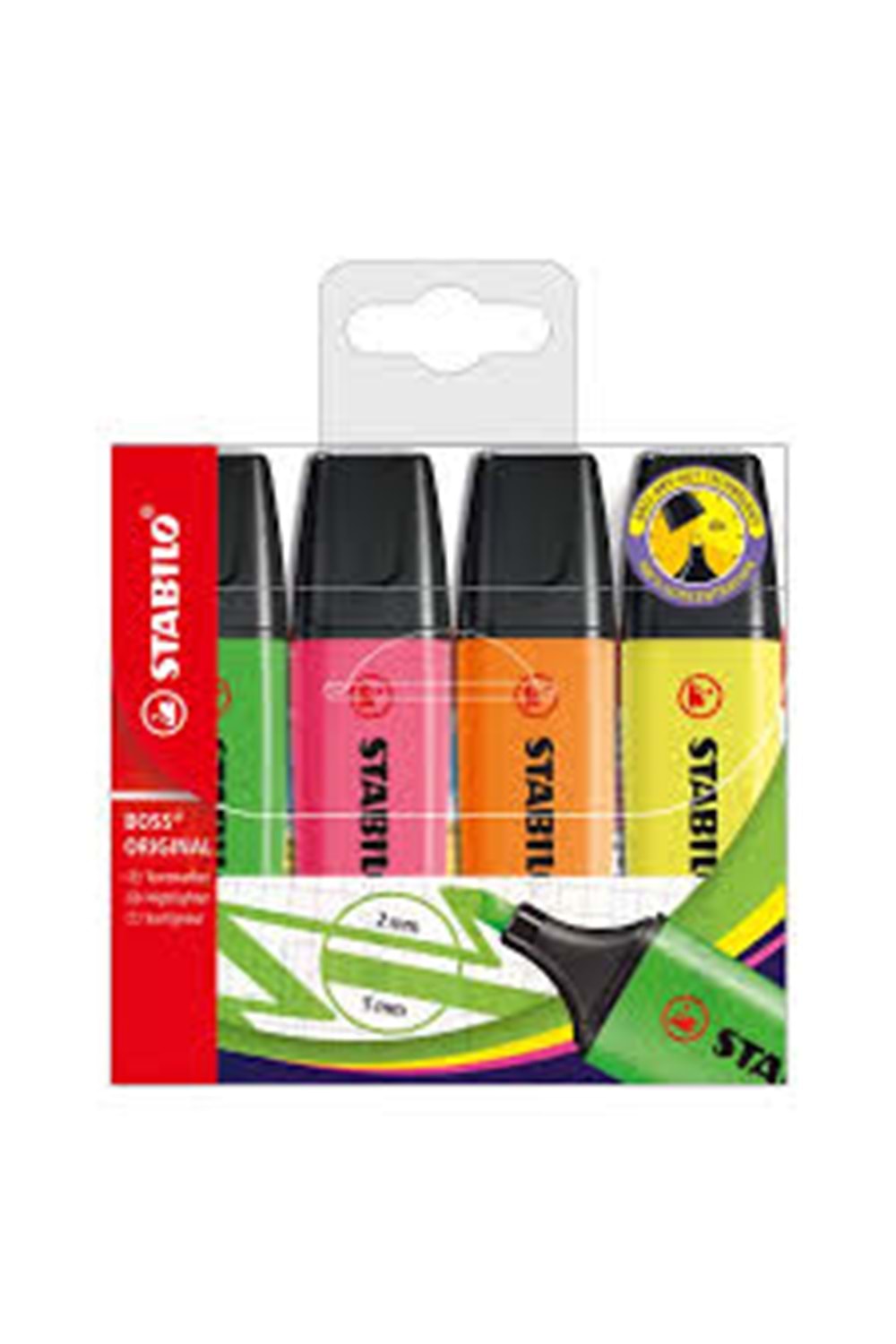 STABILO BOSS FOSFORLU KALEM 4 RENK 70/4