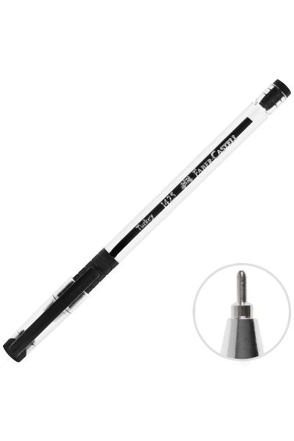 FABER-CASTELL TÜKENMEZ KALEM 1425 SİYAH 10 LU PK.