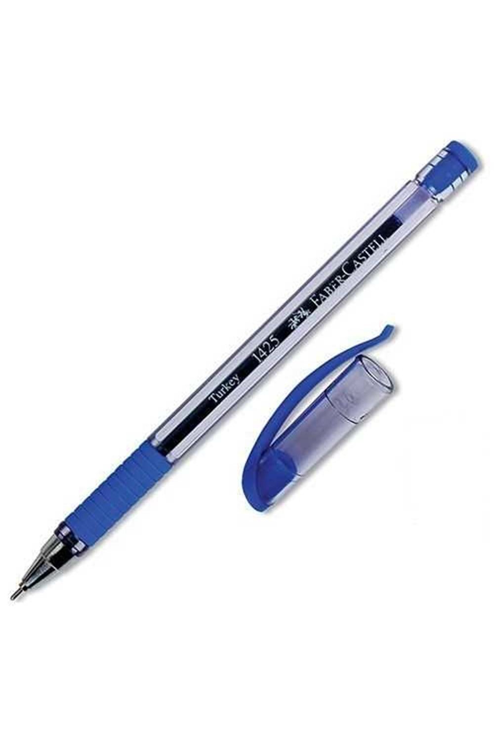 FABER-CASTELL TÜKENMEZ KALEM 1425 MAVİ 10 LU PK.