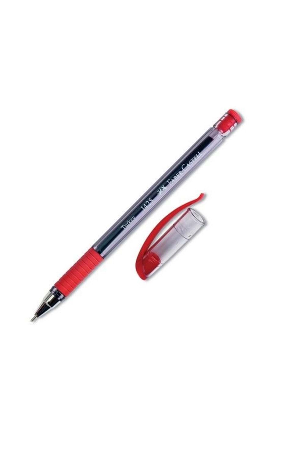FABER-CASTELL TÜKENMEZ KALEM 1425 KIRMIZI 10 LU PK.