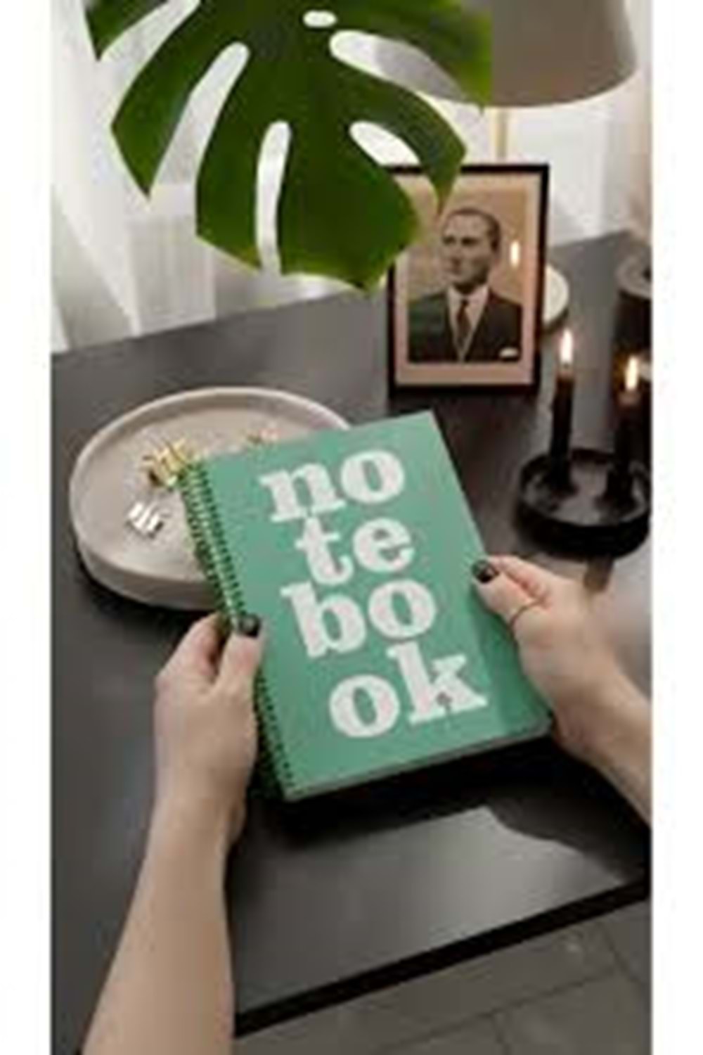 KROP DEFTER 17*24 CM.KARELİ 100 YP.SPİRALLİ NOT-13