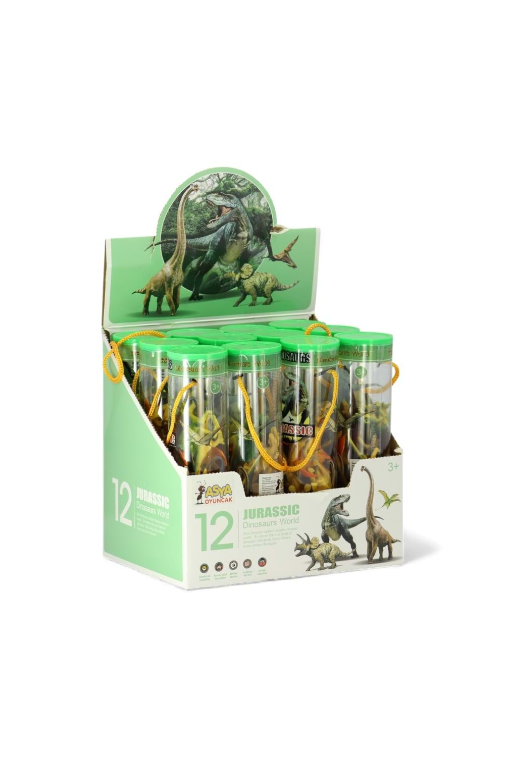 ASYA SİLİNDİR KUTU DİNAZOR KOD:974