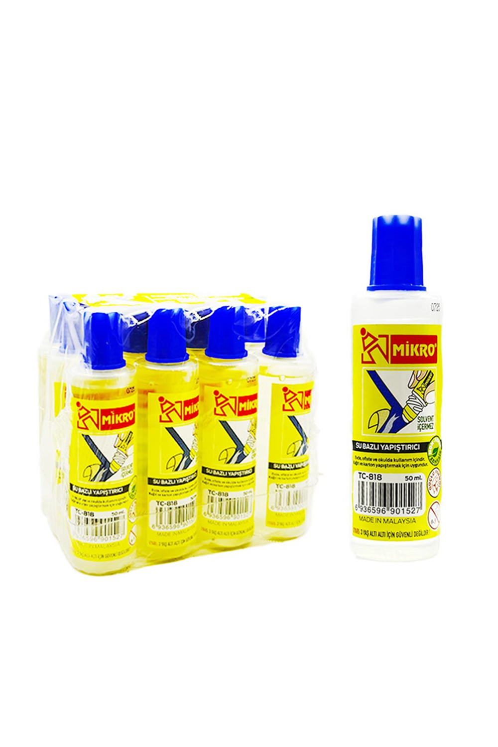 MİKRO SU BAZLI YAPIŞTIRICI 50 ML.UCU SÜNGERLİ TC-818