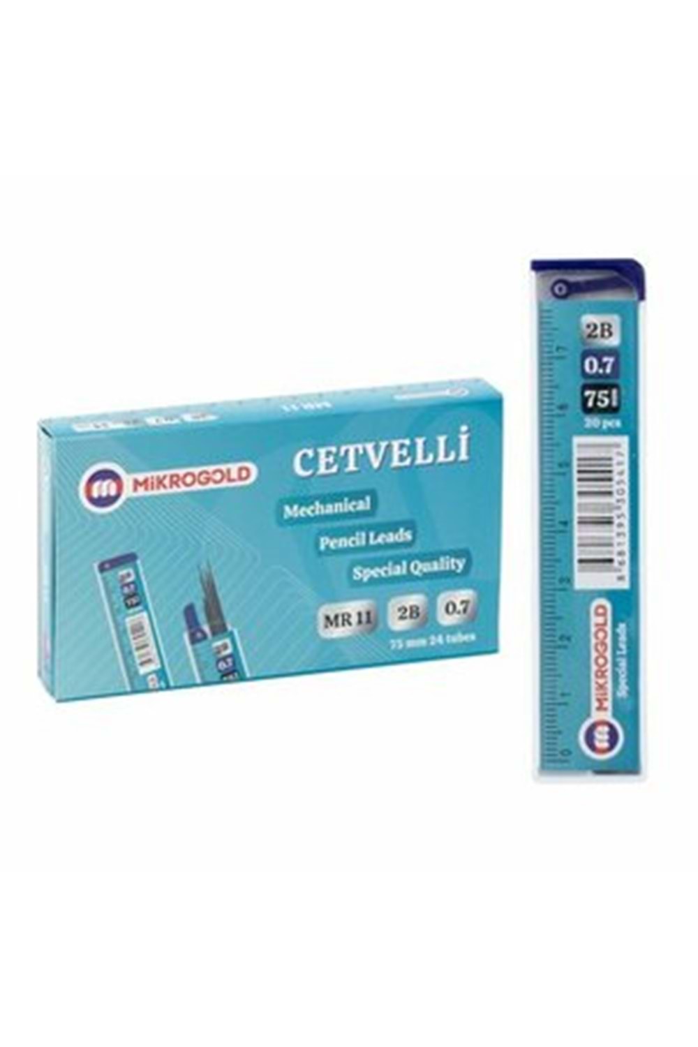 MİKROGOLD MİN-UÇ 07 MM.CETVELLİ 24 LÜ PK.