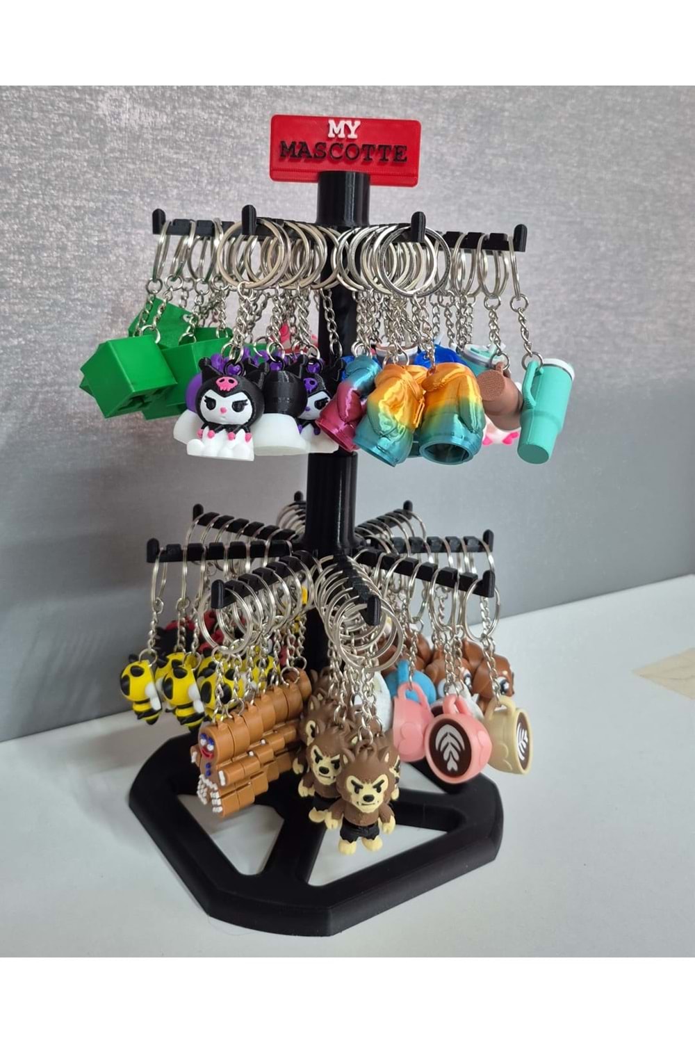 MY MASCOTTE 3D ANAHTARLIK 112 Lİ STANTDLI PK.