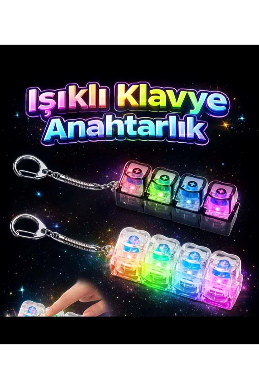 ÖNDER IŞIKLI KLAVYE ANAHTARLIK