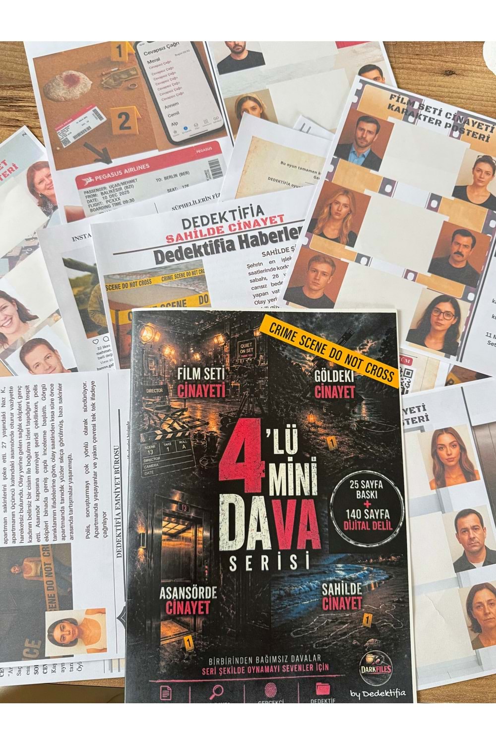 DARKFİLES 4 LÜ MİNİ DAVA SERİSİ