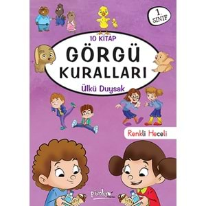 PİNOKYO 1.SINIF Görgü Kuraları (HECELİ)-10 KİTAP