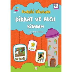 KUKLA EVDEKİ OKULUM DİKKAT VE ALGI KİTABIM 4 YAŞ VE ÜSTÜ