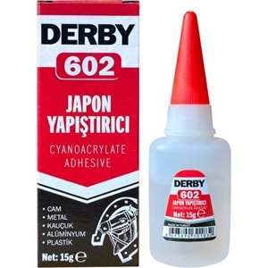 DERBY 602 JAPON YAPIŞTIRICI 15 GR.25 Lİ PK.