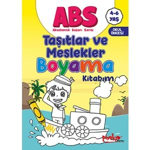 PİNOKYO ABS TAŞITLAR VE MESLEKLER BOYAMA 4-6 YAŞ 32 SAYFA