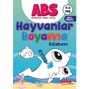 PİNOKYO ABS HAYVANLAR BOYAMA 4-6 YAŞ 32 SAYFA