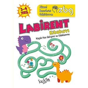 KUKLA ZBG LABİRENT KİTABIM 3-4 YAŞ