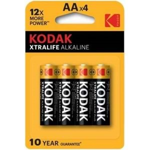 KODAK ALKALİN KALEM PİL 4 LÜ EXTRALİFE