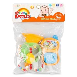 CAN TOYS 3 LÜ ÇINGIRAKLI SET POŞETLİ