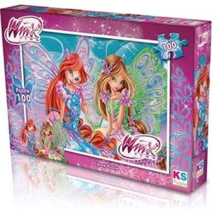 KS GAMES PUZZLE 100 LÜ WİNX 48*34 CM.VINX 714