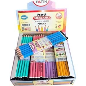 FATİH KURŞUN KALEM 12 Lİ PK.PASTEL MERCANLI